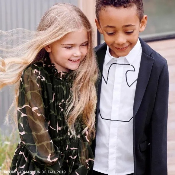 Emporio Armani Junior Girl’s dress- Size 8A - Picture 7 of 9